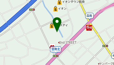 ホワイト急便 Aコープ姶良店の地図画像