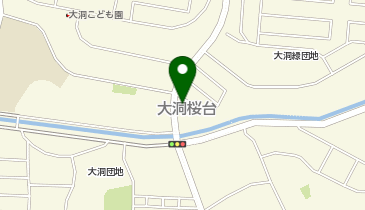 ホワイト急便 大洞店の地図画像