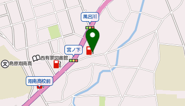 ホワイト急便 西有家店の地図画像