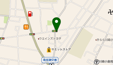ホワイト急便 川崎市原町店の地図画像