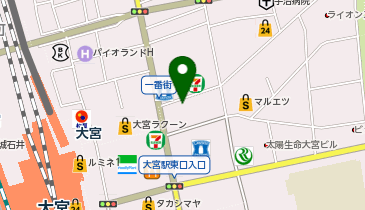 ホワイト急便 大門一の宮通り店の地図画像