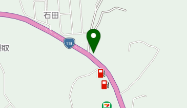 ホワイト急便 石田店の地図画像