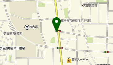 ホワイト急便 長吉長原店の地図画像