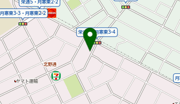 ホワイト急便 中村店の地図画像