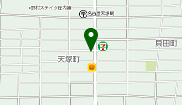 ホワイト急便 天塚サービスショップ店の地図画像