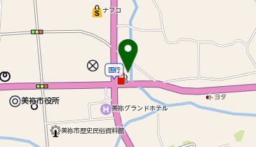 ホワイト急便 美祢国行店の地図画像