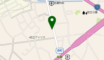 ホワイト急便 知立西町店の地図画像