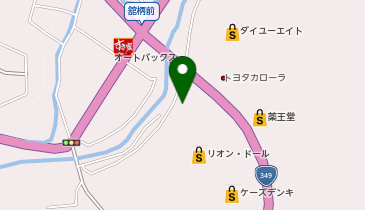 ホワイト急便 船引店の地図画像