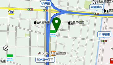 ホワイト急便 那古野店の地図画像