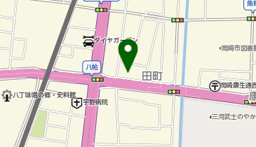 ホワイト急便 八帖店の地図画像