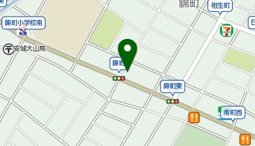 ホワイト急便 安城錦町店の地図画像