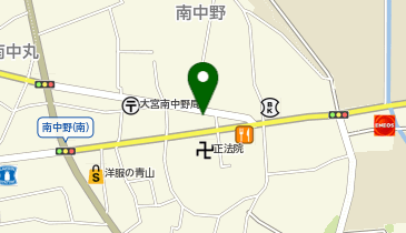 ホワイト急便 南中野店の地図画像