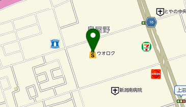 ホワイト急便 ウオロク鳥屋野南店の地図画像