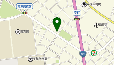 ホワイト急便 平塚市幸町店の地図画像