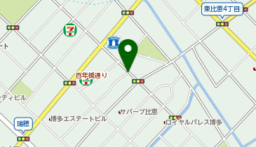 ホワイト急便 比恵店の地図画像