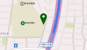 ホワイト急便 中平店の地図画像
