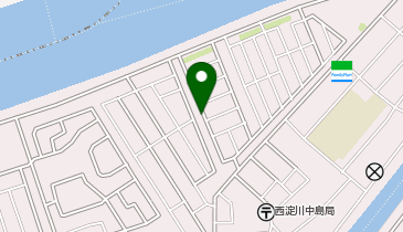ホワイト急便 D.STYLE中島店の地図画像
