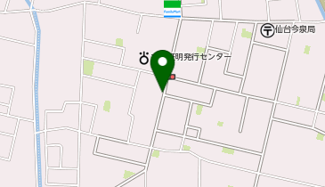 ホワイト急便 今泉店の地図画像