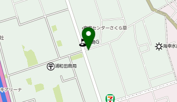 ホワイト急便 田島団地前店の地図画像