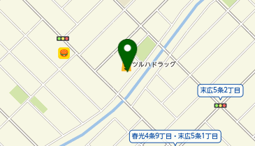 ホワイト急便 末広5条1丁目店の地図画像
