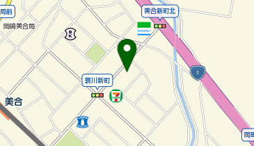 ホワイト急便 美合新町店の地図画像