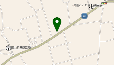 ホワイト急便 高山上之原店の地図画像