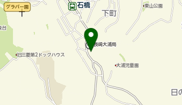 ホワイト急便 大浦店の地図画像