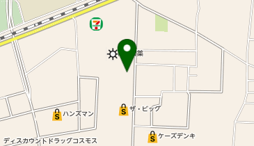 ホワイト急便 アヴァンモール菊陽店の地図画像