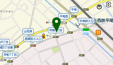 ホワイト急便 平尾店の地図画像