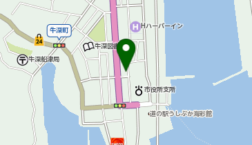 ホワイト急便 牛深岡東店の地図画像