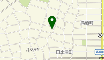 ホワイト急便 日比津店の地図画像