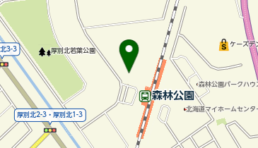 ホワイト急便 フードセンター森林公園店の地図画像