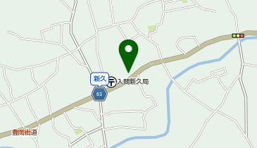 ホワイト急便 新久店の地図画像