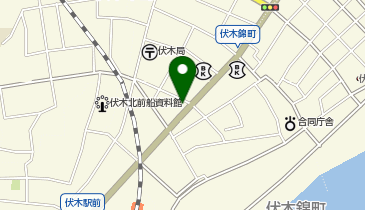 ホワイト急便 伏木錦町店の地図画像