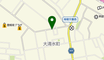 ホワイト急便 ホープカラー大清水店の地図画像