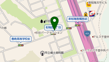 ホワイト急便 箕面船場店の地図画像