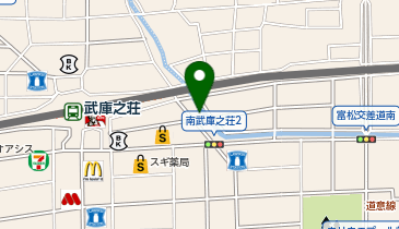 ホワイト急便 武庫南店の地図画像