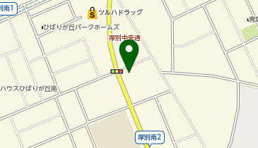 ホワイト急便 厚別南2丁目店の地図画像