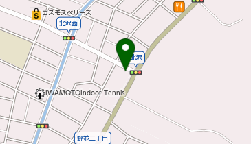 ホワイト急便 北沢店の地図画像