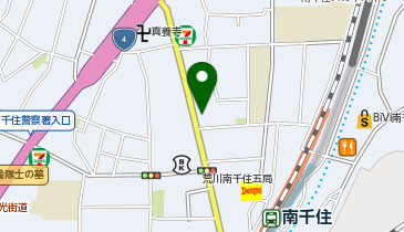 ホワイト急便 南千住7丁目店の地図画像