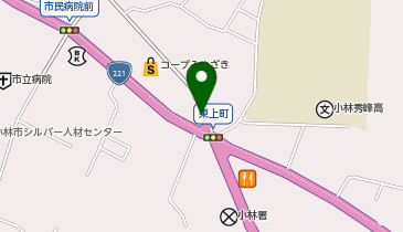 ホワイト急便 東上町店の地図画像