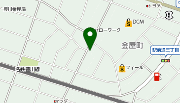 ホワイト急便 豊川千歳通店の地図画像