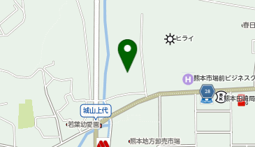 ホワイト急便 コープ春日店の地図画像