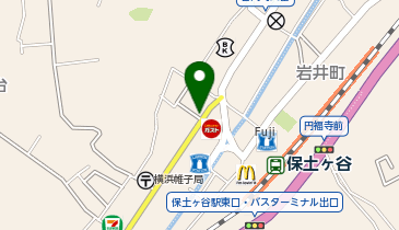 ホワイト急便 保土ケ谷駅前店の地図画像