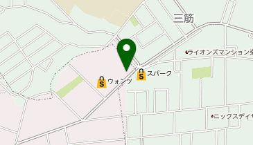 ホワイト急便 佐方店の地図画像