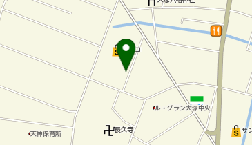 ホワイト急便 大塚竹原店の地図画像