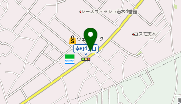 ホワイト急便 幸町南店の地図画像