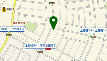 ホワイト急便 上野幌3条4丁目店の地図画像