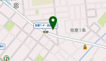 ホワイト急便 ラブリー店の地図画像