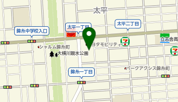 ホワイト急便 マルエツ錦糸町店の地図画像
